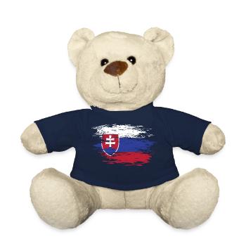 Slowakei Flagge used - Teddy - French Navy - Vorne