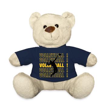 Volleyball Volleyball Volleyball Volleyball - Teddy Bear - french navy - Front
