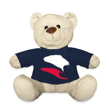 Polen Style Streifen - Teddy - French Navy - Vorne