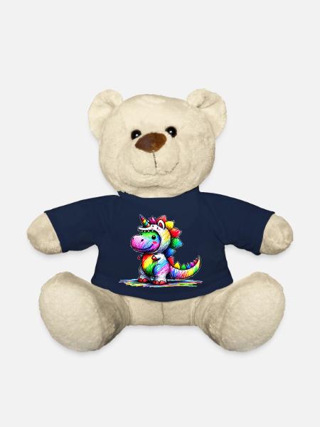 Licorne Dino - Nounours - bleu marine