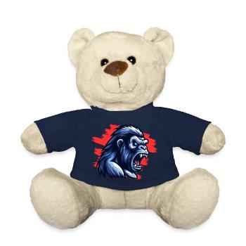 Mad Gorilla - Teddy Bear - french navy - Front