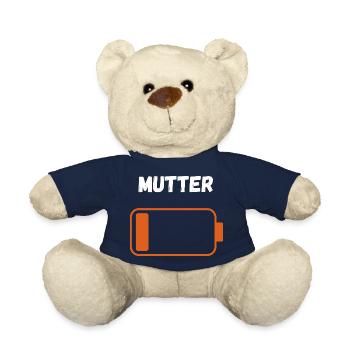 Mutter auf Reserve - Teddy - French Navy - Vorne