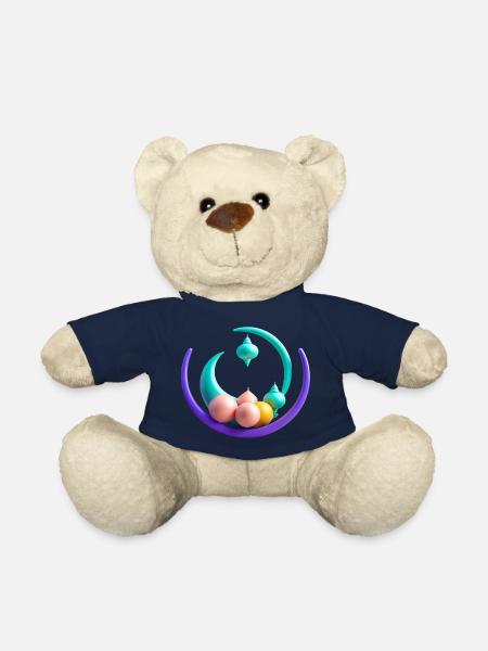 Ramadan Gift Eid Mubarak Islam Allah Muslim - Teddy Bear - french navy