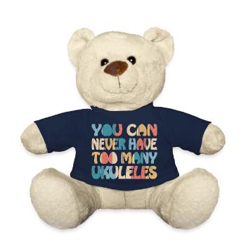 You can never have too many Ukuleles - Teddy - French Navy - Vorne