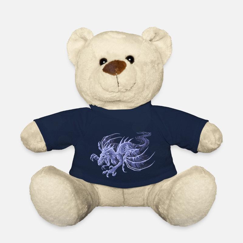 Esprit de dragon - Nounours - bleu marine
