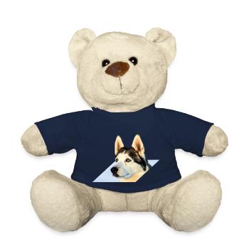 Husky - Teddy Bear - french navy - Front