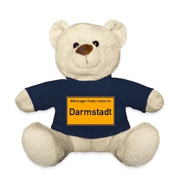 Darmstadt Ortsschild - Teddy - French Navy - Vorne