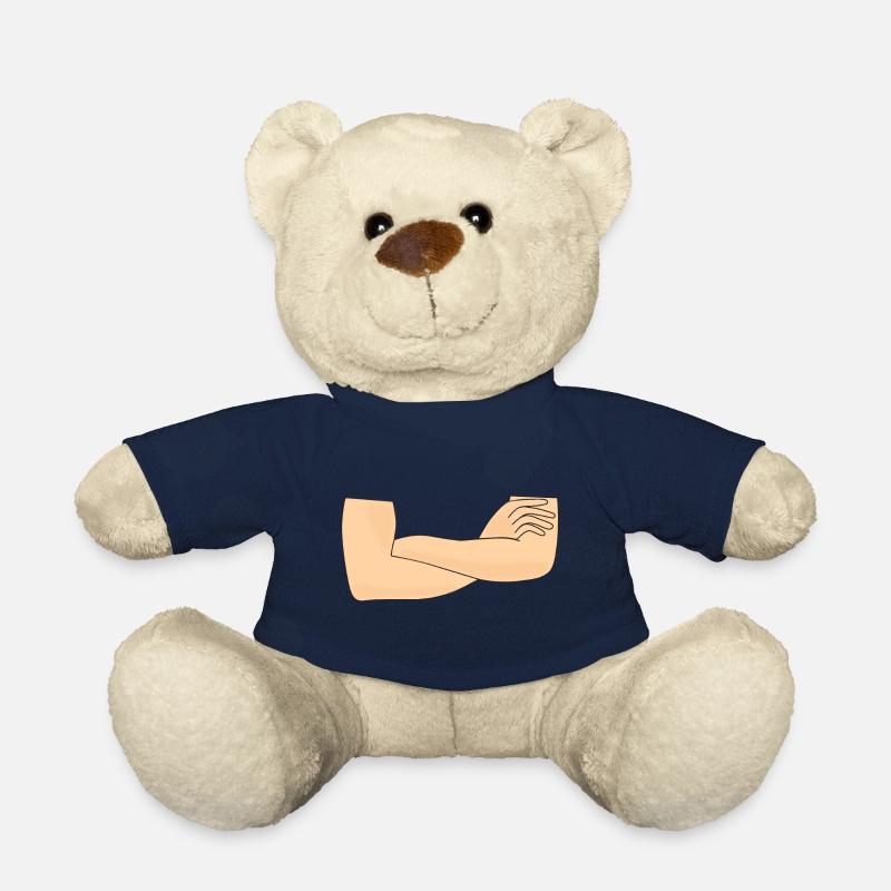 Crossed arms - Teddy Bear - french navy