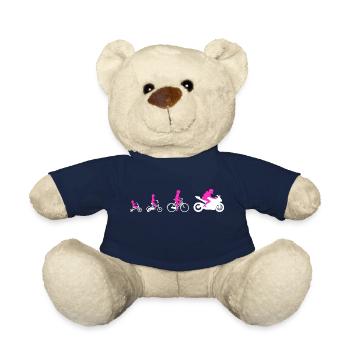 Evolution Supersport Motorcycle Women's Superbike - Teddy Bear - french navy - Front