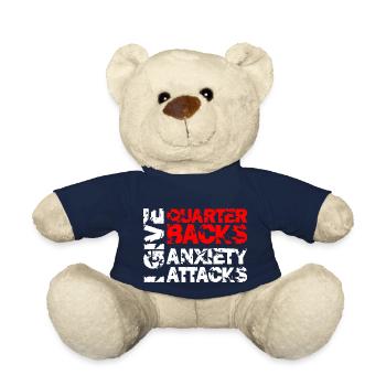 I Give Quarterbacks Anxiety Attacks, Football - Nounours - bleu marine - Devant