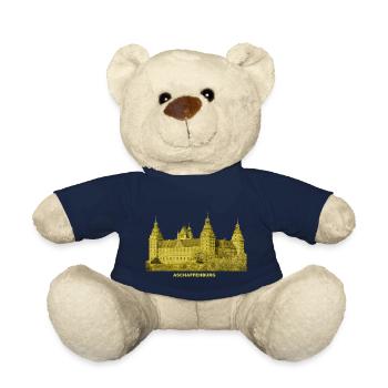 Aschaffenburg Schloss Johannisburg Franken Bayern - Nounours - bleu marine - Devant