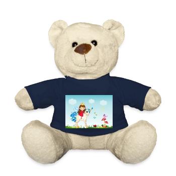 Fille de Licorne Princesse, Elfe, Enfant, Enfants - Nounours - bleu marine - Devant