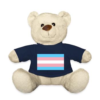 LGBT Transgender - Teddy - French Navy - Vorne
