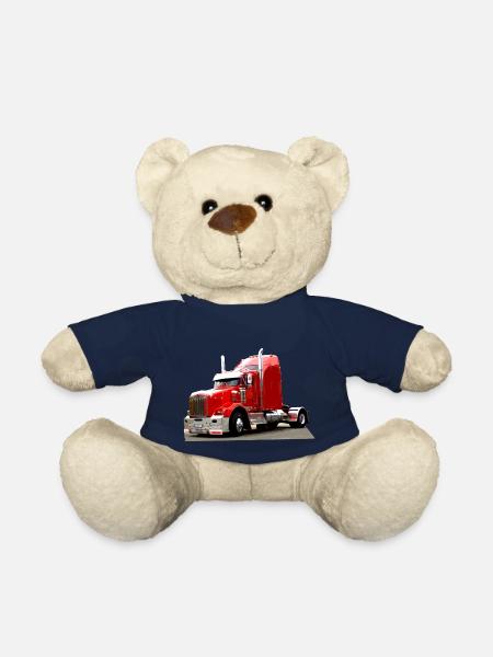 American retro truck - Teddy Bear - french navy