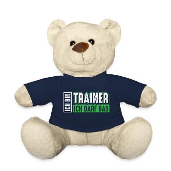 Trainer | Ich bin Trainer ich darf das - Teddy - French Navy - Vorne