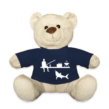 Angling - Teddy Bear - french navy - Front