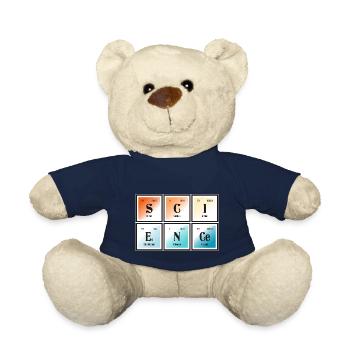 | scientifique Tableau périodique des éléments - Nounours - bleu marine - Devant