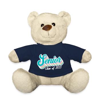 Senior Class Of 2023 Retro Graduation Party Geschenk - Teddy - French Navy - Vorne