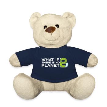 Et s’il n’y a pas de planète B ? - Nounours - bleu marine - Devant