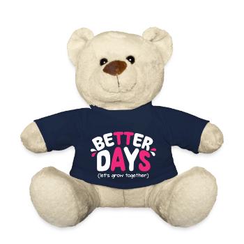chemise neuve 01 - Nounours - bleu marine - Devant
