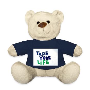 Tape Your Life - Teddy Bear - french navy - Front