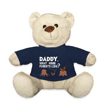 Eichhörnchen-Papa, wie waren die Wälder? - Teddy - French Navy - Vorne