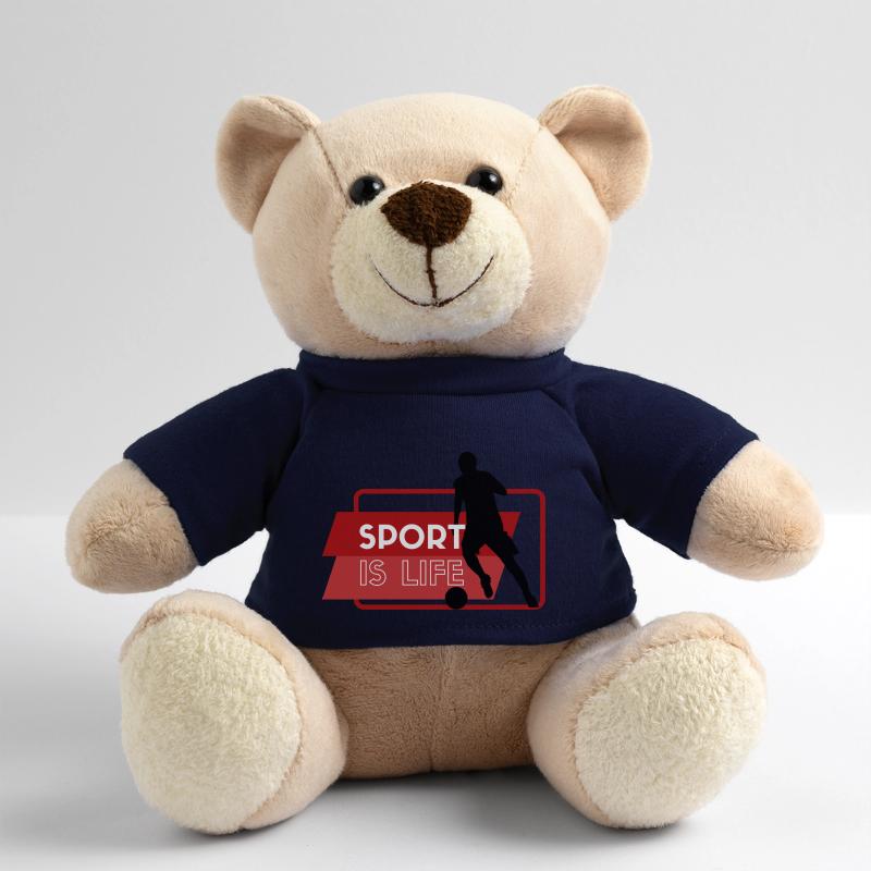 SPORT IS LIFE Geschenkidee Geschenk Teddy