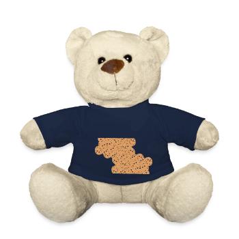 Lots of cookies in one form - Teddy Bear - french navy - Front