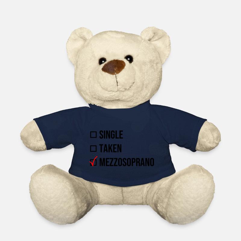Single Taken Mezzosoprano schwarz Geschenk - Teddy - French Navy