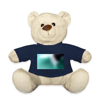 Coeur noir 158 - Nounours - bleu marine - Devant