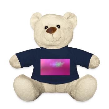 Pink light 25 - Teddy Bear - french navy - Front
