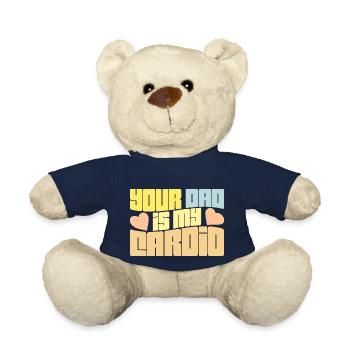Dein Vater ist mein Cardio-lustiger Vater-Muttertag - Teddy - French Navy - Vorne