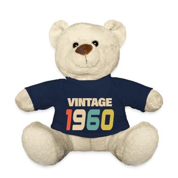 1960er Jahre Vintage Retro Classic 1960er Jahre - Teddy - French Navy - Vorne