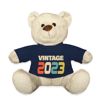 2023 Vintage Retro Classic 2023 - Teddy Bear - french navy - Front