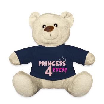 Princess 4 Ever - Nounours - bleu marine - Devant