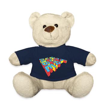 NOT YOUR BABE - Teddy Bear - french navy - Front