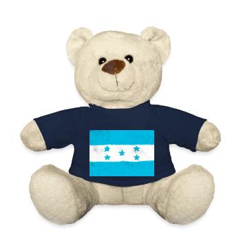 Flag of Honduras - Teddy Bear - french navy - Front