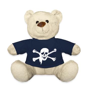 jolly Roger - Teddy Bear - french navy - Front