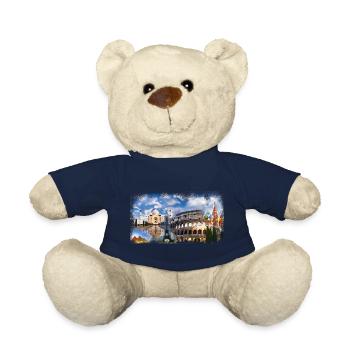 Voyage dans le monde - Nounours - bleu marine - Devant