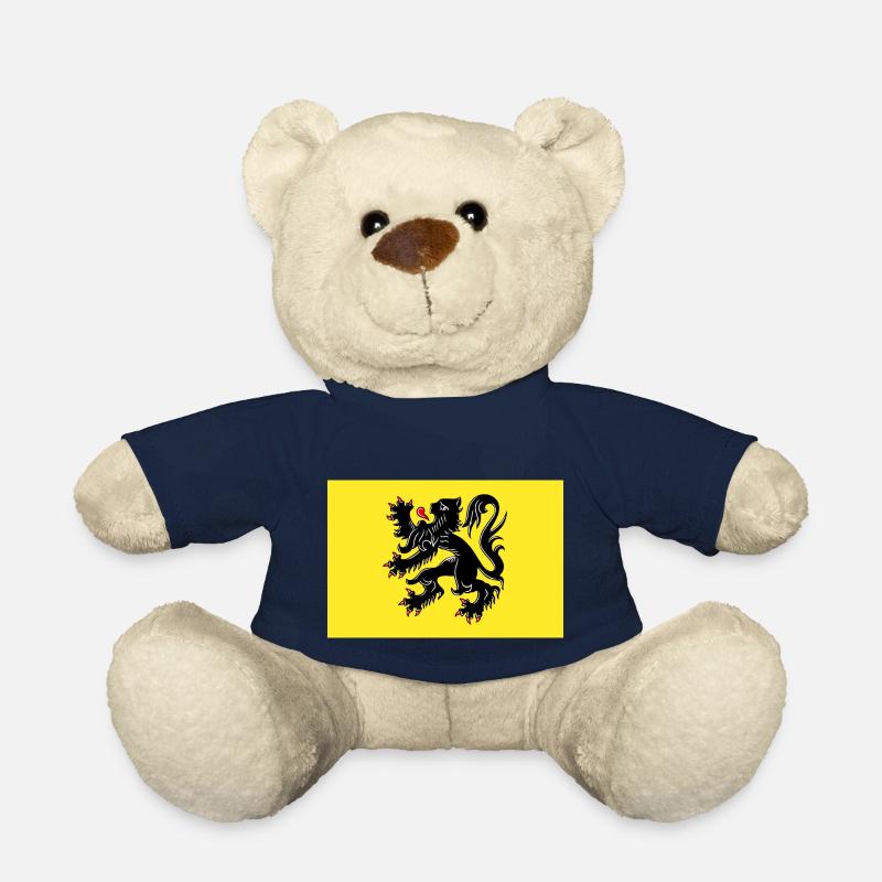 Flagge Flandern - Teddy - French Navy