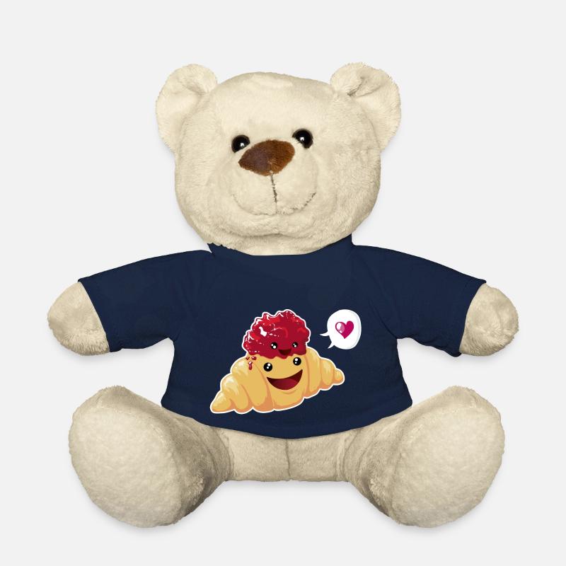 Beste Freunde oder Liebe? Croissant & Marmelade - Teddy - French Navy
