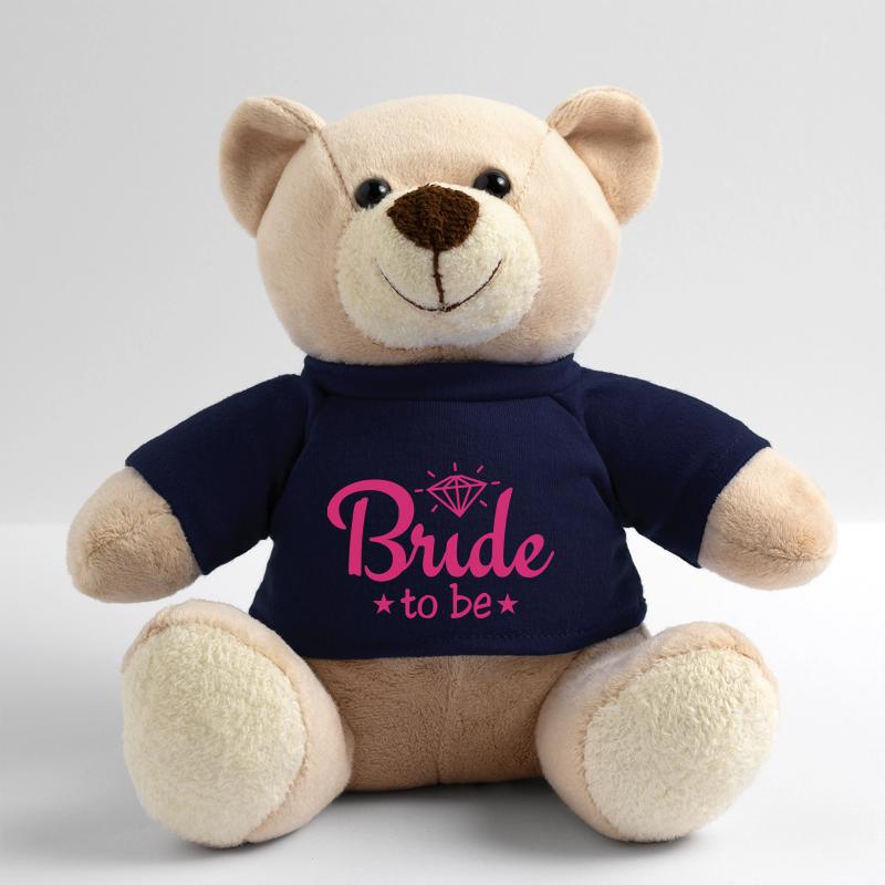 bride to be with diamond 1c Teddy Bear