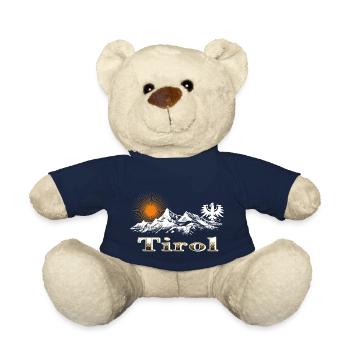 Montagnes tyroliennes - Nounours - bleu marine - Devant