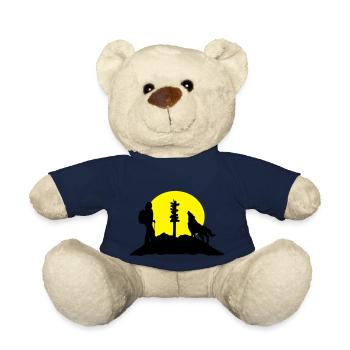 Wandern in den Bergen, Wanderin - Teddy - French Navy - Vorne