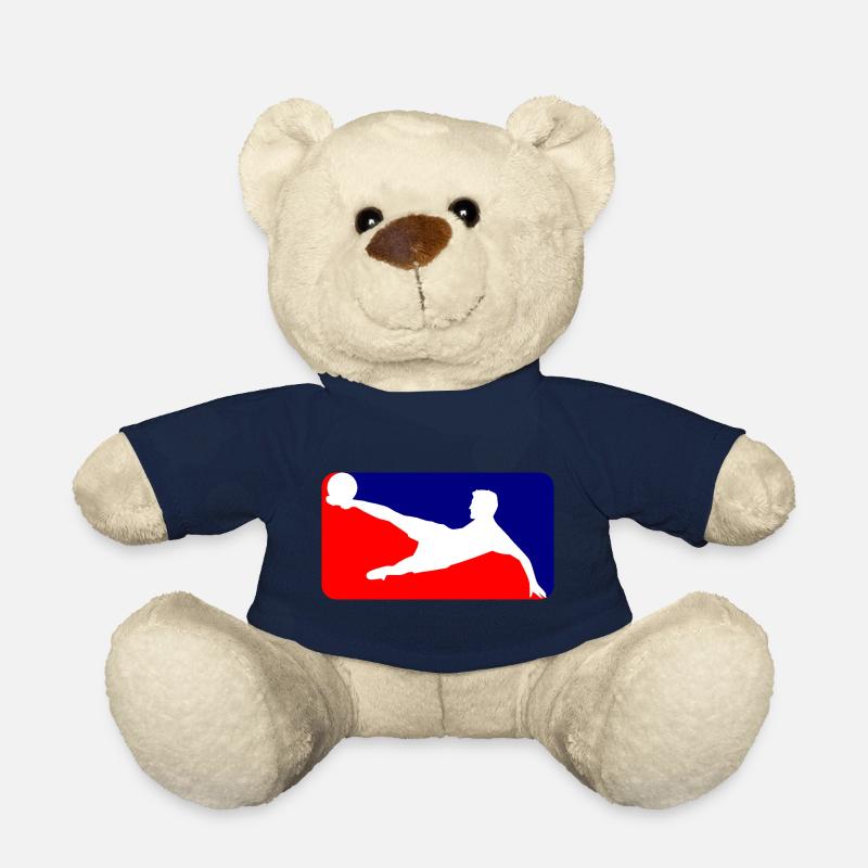 Soccer soccer - Teddy Bear - french navy