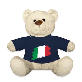 Italy flag - Teddy Bear - french navy - Front