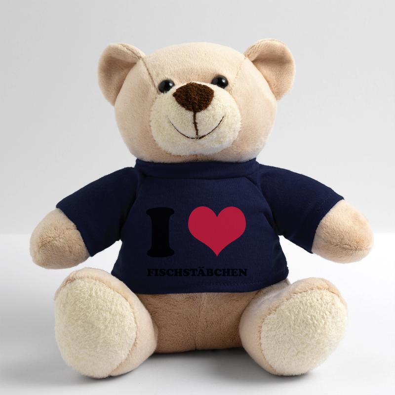 I Love Fischstäbchen Teddy