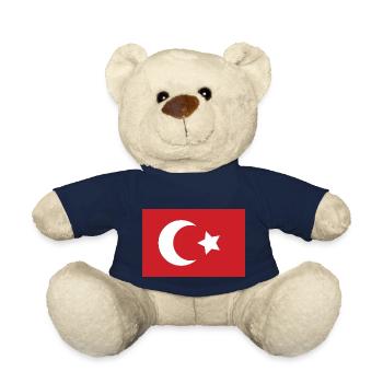 Flag of the Ottoman Empire - Teddy Bear - french navy - Front