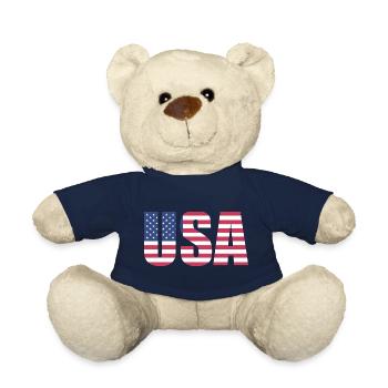USA Stars and Stripes - Teddy - French Navy - Vorne