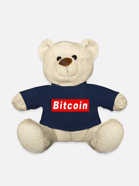 Bitcoin - Nounours - bleu marine